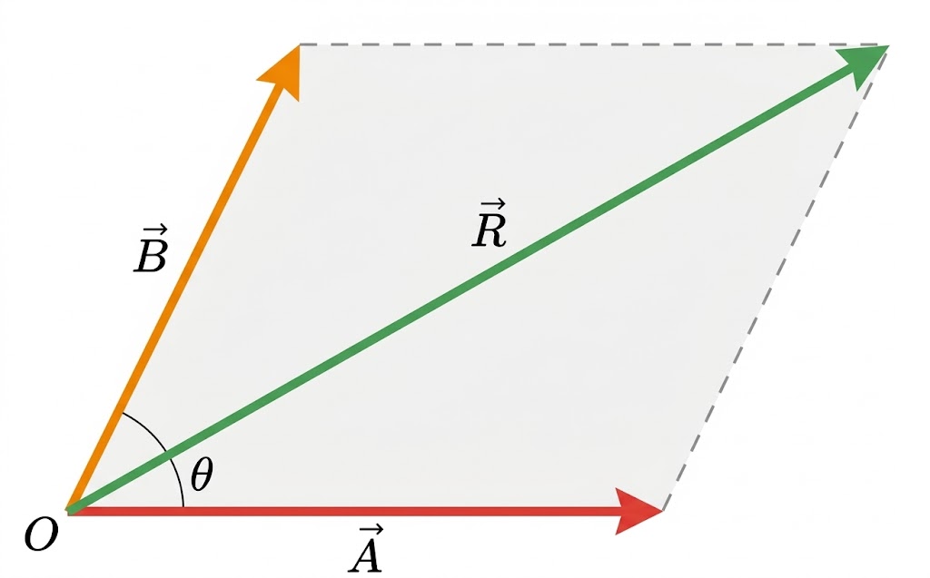 Parallelogram Law of Vector Addition